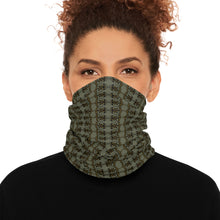 Load image into Gallery viewer, MPSS Nature Literacy Bandana and Scarf: military green
