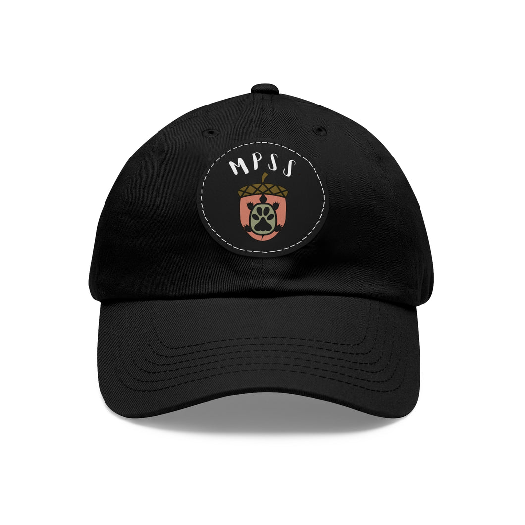 MPSS // Dad Hat with Leather Patch (Round)