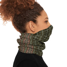 Load image into Gallery viewer, MPSS Nature Literacy Bandana and Scarf: military green
