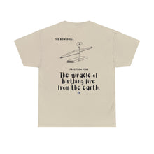 Load image into Gallery viewer, The Bow Drill T-shirt MPSS Unisex Heavy Cotton Tee
