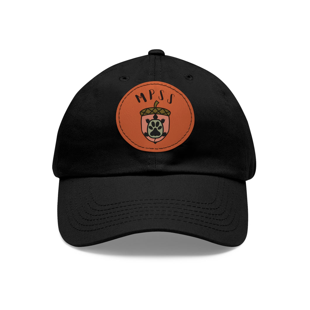 MPSS // Dad Hat with Leather Patch (Round)